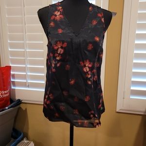 A new day sheer floral top size Small